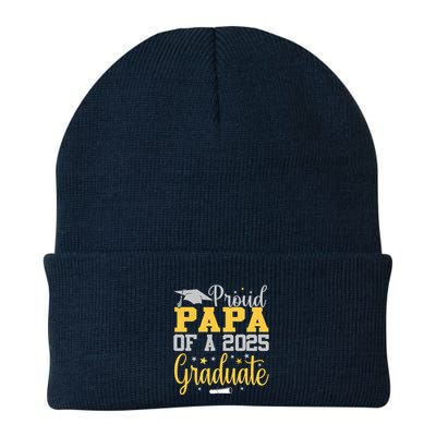 Proud Papa Of A 2025 Graduate Class Senior Graduation Beanie
