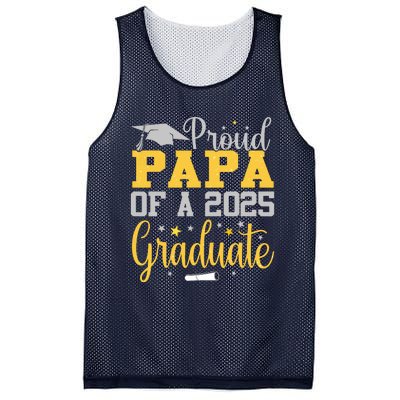 Proud Papa Of A 2025 Graduate Class Senior Graduation Mesh Reversible Basketball Jersey Tank