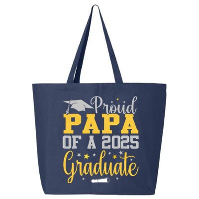 Proud Papa Of A 2025 Graduate Class Senior Graduation 25L Jumbo Tote