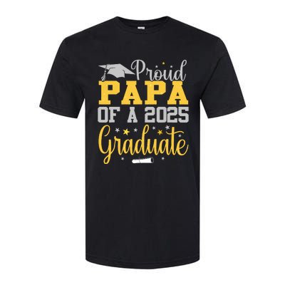 Proud Papa Of A 2025 Graduate Class Senior Graduation Softstyle CVC T-Shirt