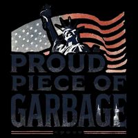 Proud Piece Of Garbage Garbage For Trump Wool Snapback Cap