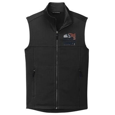 Proud Piece Of Garbage Garbage For Trump Collective Smooth Fleece Vest