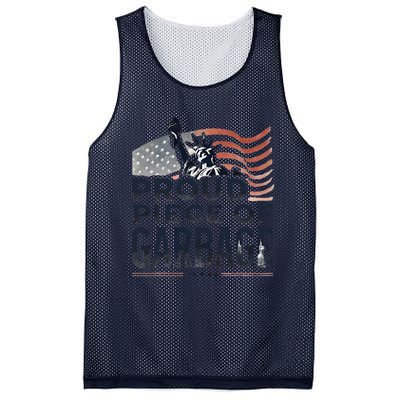 Proud Piece Of Garbage Garbage For Trump Mesh Reversible Basketball Jersey Tank