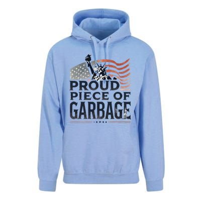 Proud Piece Of Garbage Garbage For Trump Unisex Surf Hoodie