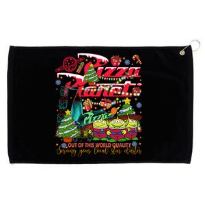 Pizza Planet Out Of This World Quality Christmas Holiday Aliens Grommeted Golf Towel