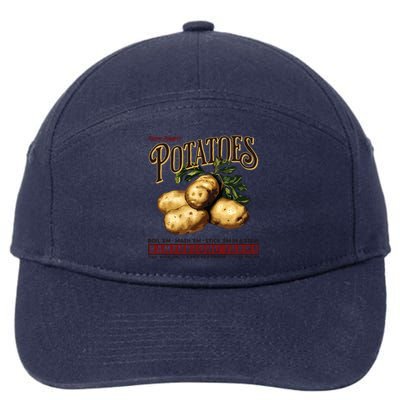 Potatoes 7-Panel Snapback Hat