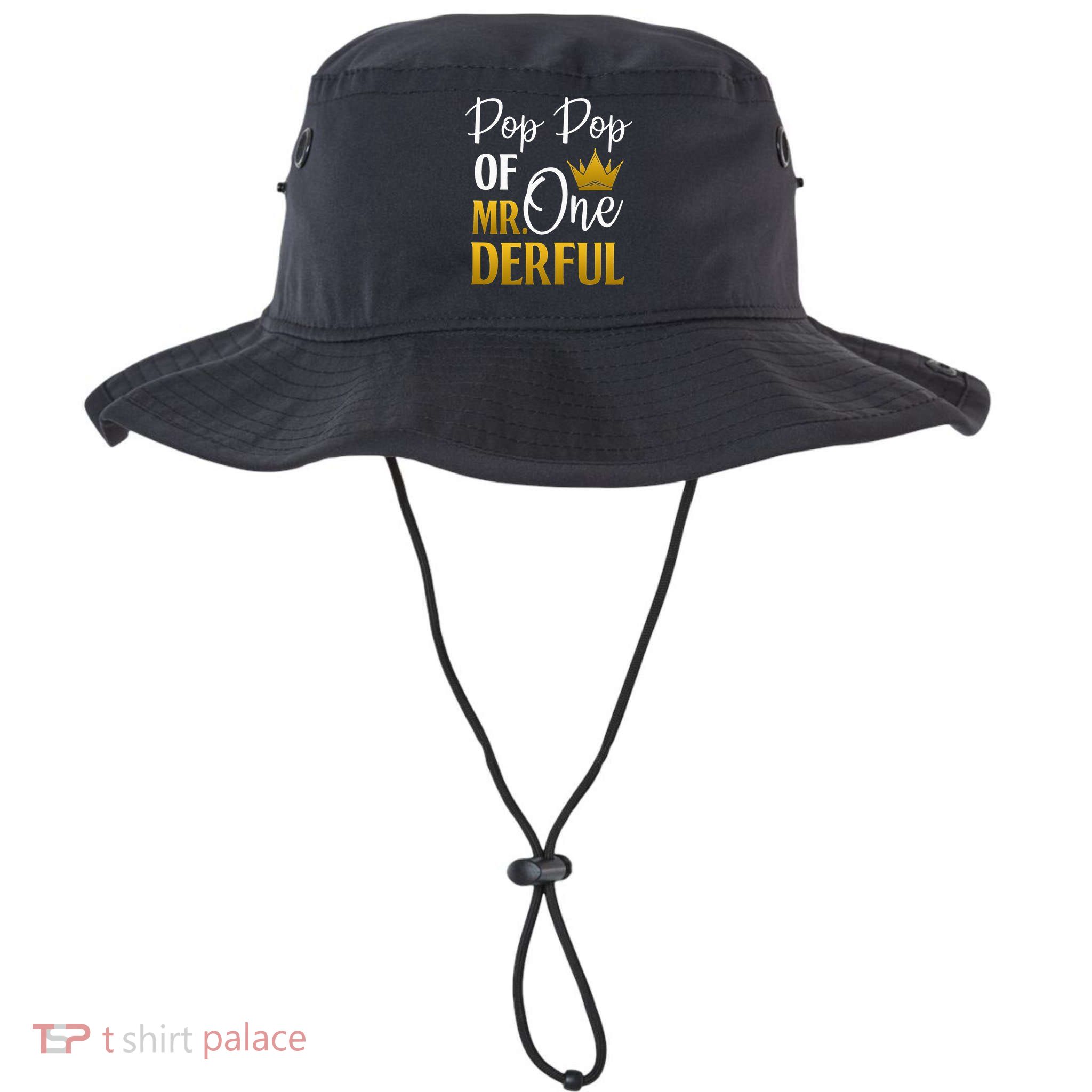 Pop Pop Of Mr Onederful 1st Birthday Mother's Day Bucket Hat