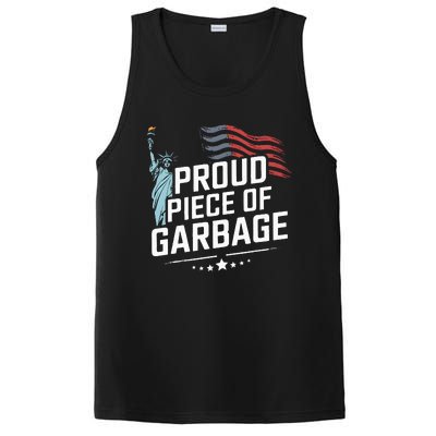 Proud Piece Of Garbage Funny Garbage PosiCharge Competitor Tank