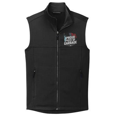 Proud Piece Of Garbage Funny Garbage Collective Smooth Fleece Vest