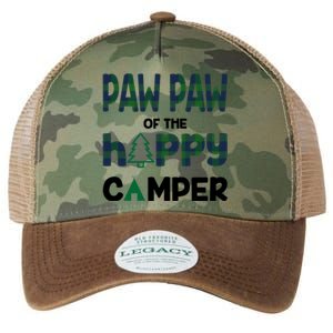 Paw Paw Of Happy Camper 1st Birthday Paw Paw Gift Legacy Tie Dye Trucker Hat