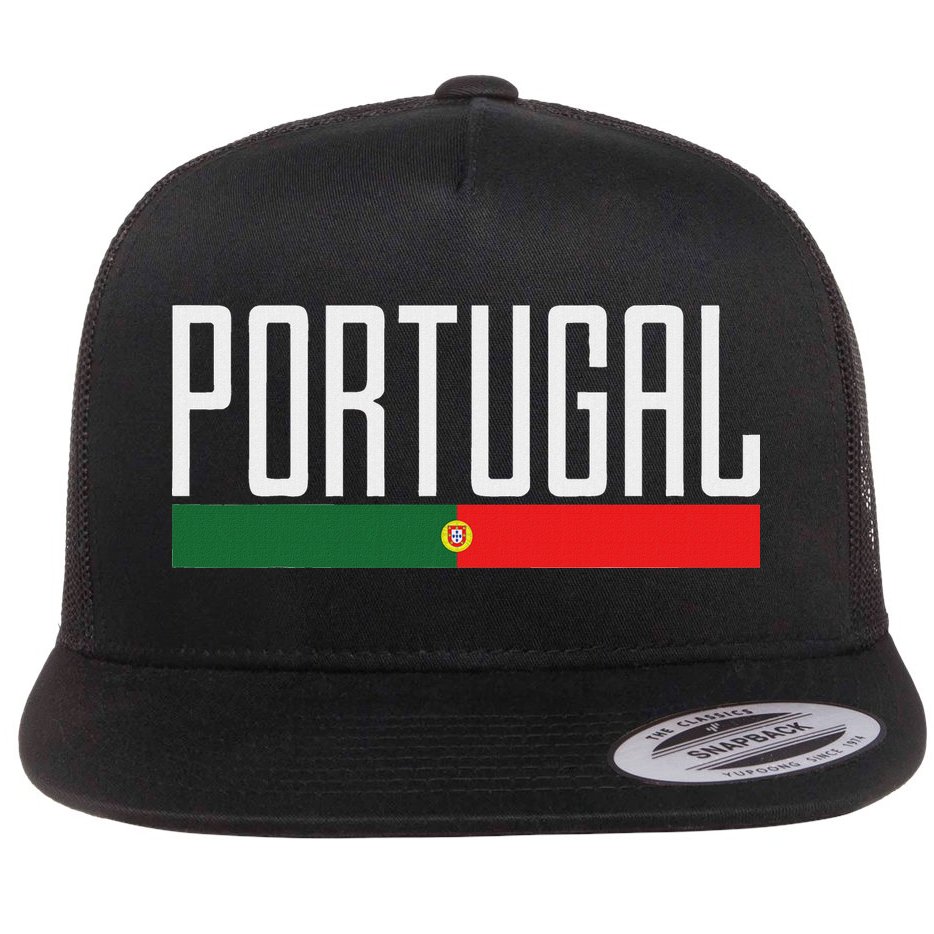 Portugal Flat Bill Trucker Hat