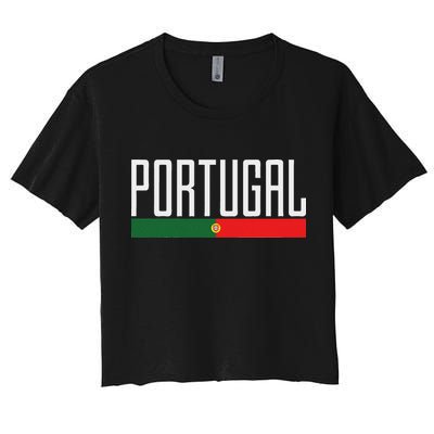 Portugal Women's Crop Top Tee
