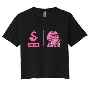 Pork Women's Crop Top Tee