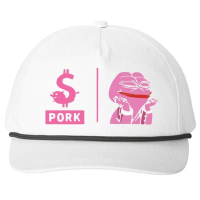 $Pork Snapback Five-Panel Rope Hat