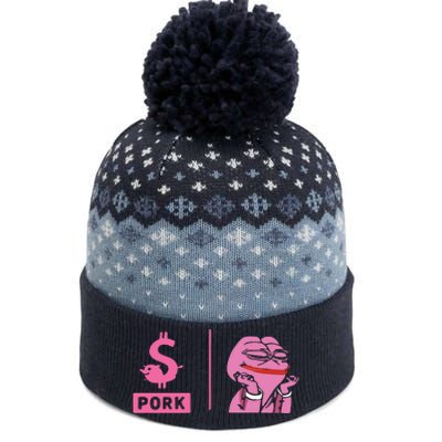 $Pork The Baniff Cuffed Pom Beanie