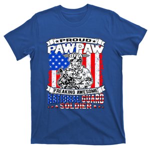 Proud Pawpaw Of National Guard Soldier Army Grandfather Gift T-Shirt