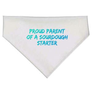 Proud Parent Of A Sourdough Starter Sourdough Baker Gift USA-Made Doggie Bandana