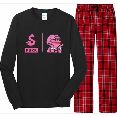 $Pork Long Sleeve Pajama Set