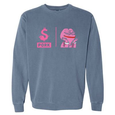 $Pork Garment-Dyed Sweatshirt