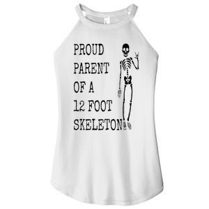 Proud parent of a 12 foot skeleton Women's Perfect Tri Rocker Tank