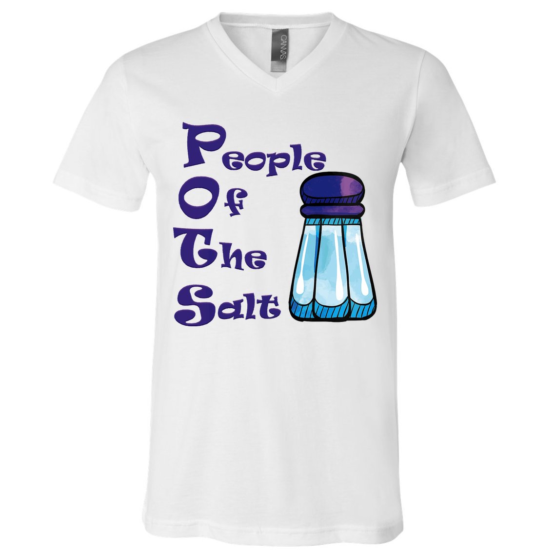 POTS People Of The Salt V-Neck T-Shirt