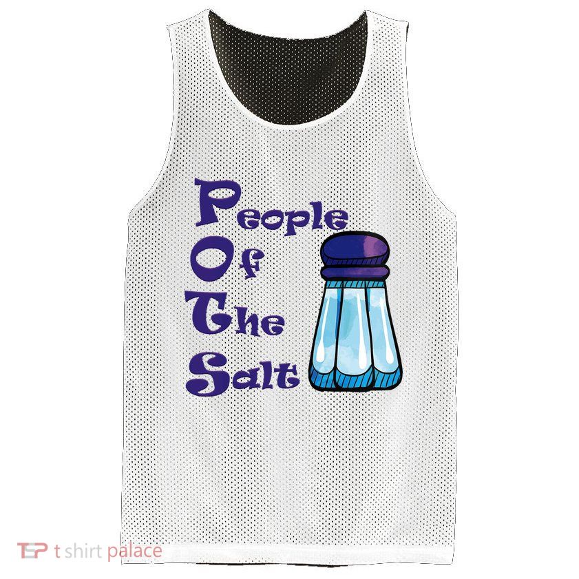 POTS People Of The Salt Mesh Reversible Basketball Jersey Tank