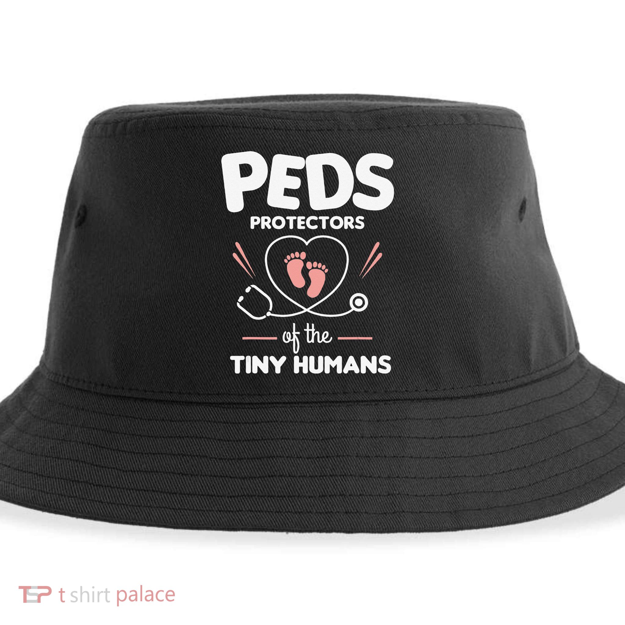 Peds Protectors Of The Tiny Humans Pediatrician Pediatrics Sustainable Bucket Hat