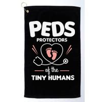 Peds Protectors Of The Tiny Humans Pediatrician Pediatrics Golf Towel