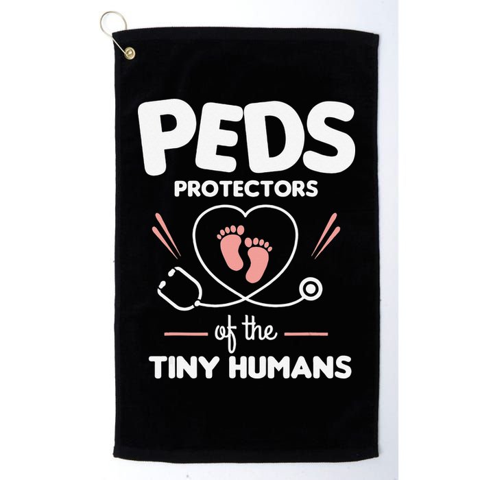 Peds Protectors Of The Tiny Humans Pediatrician Pediatrics Golf Towel