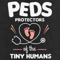 Peds Protectors Of The Tiny Humans Pediatrician Pediatrics Golf Towel