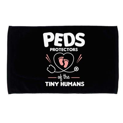 Peds Protectors Of The Tiny Humans Pediatrician Pediatrics Microfiber Hand Towel