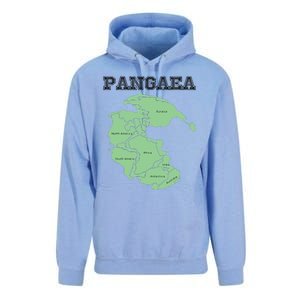 Pangaea Pangea One Continent World Earth Graphic Unisex Surf Hoodie