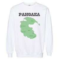 Pangaea Pangea One Continent World Earth Graphic Garment-Dyed Sweatshirt