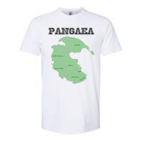 Pangaea Pangea One Continent World Earth Graphic Softstyle CVC T-Shirt