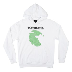 Pangaea Pangea One Continent World Earth Graphic Hoodie