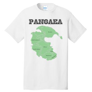 Pangaea Pangea One Continent World Earth Graphic Tall T-Shirt