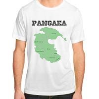 Pangaea Pangea One Continent World Earth Graphic Adult ChromaSoft Performance T-Shirt