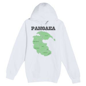 Pangaea Pangea One Continent World Earth Graphic Premium Pullover Hoodie