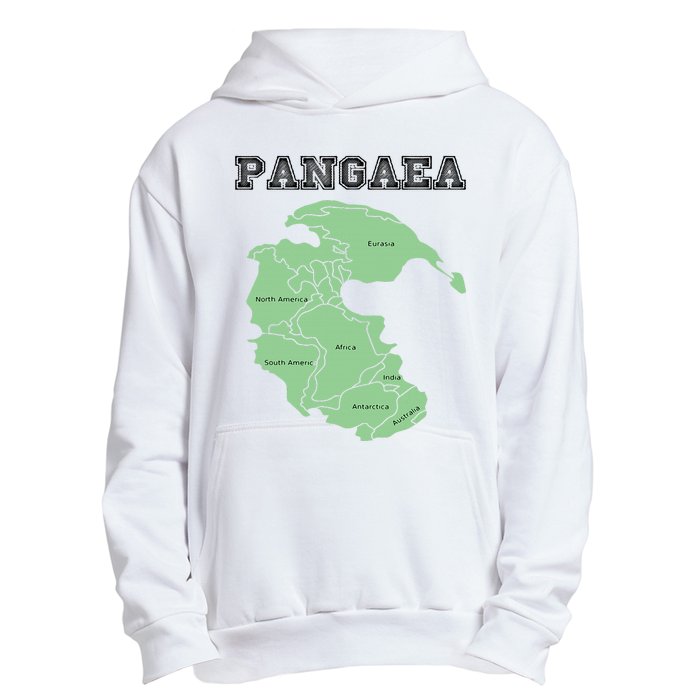 Pangaea Pangea One Continent World Earth Graphic Urban Pullover Hoodie