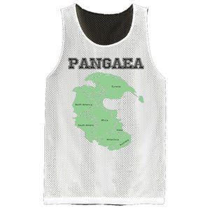 Pangaea Pangea One Continent World Earth Graphic Mesh Reversible Basketball Jersey Tank