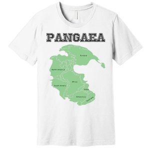 Pangaea Pangea One Continent World Earth Graphic Premium T-Shirt