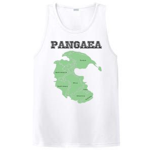 Pangaea Pangea One Continent World Earth Graphic PosiCharge Competitor Tank