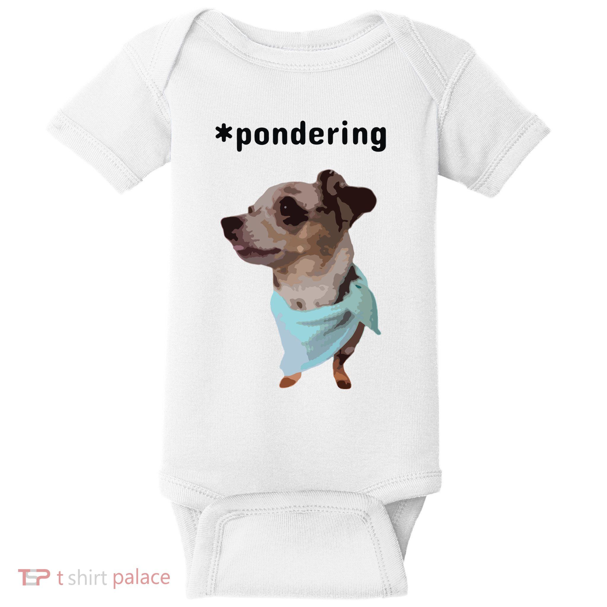 Pondering Baby Bodysuit