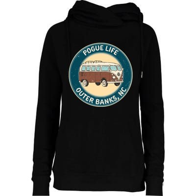Pogue Womens Funnel Neck Pullover Hood