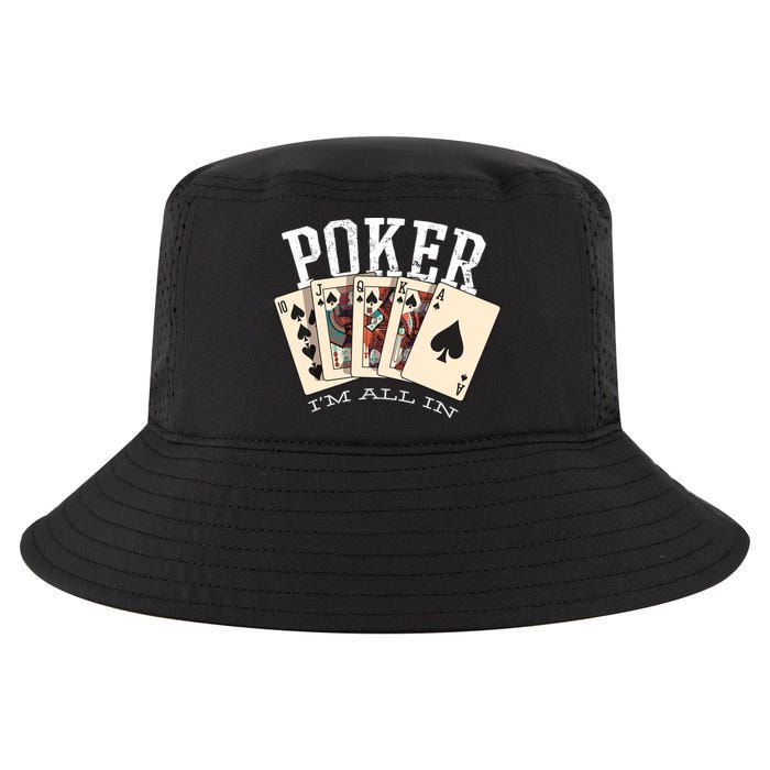 Poker Cool Comfort Performance Bucket Hat