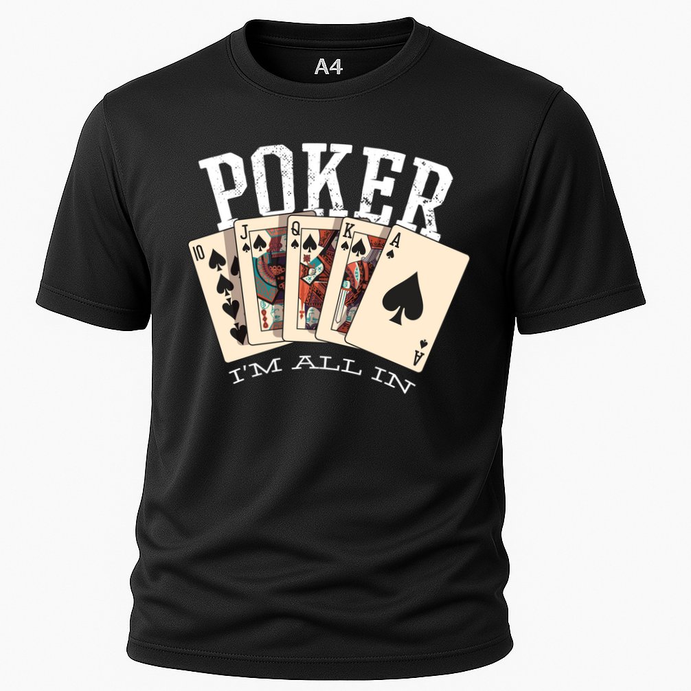 Poker Cooling Performance Crew T-Shirt