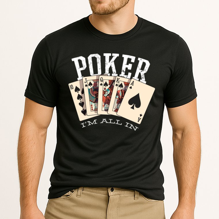 Poker Cooling Performance Crew T-Shirt