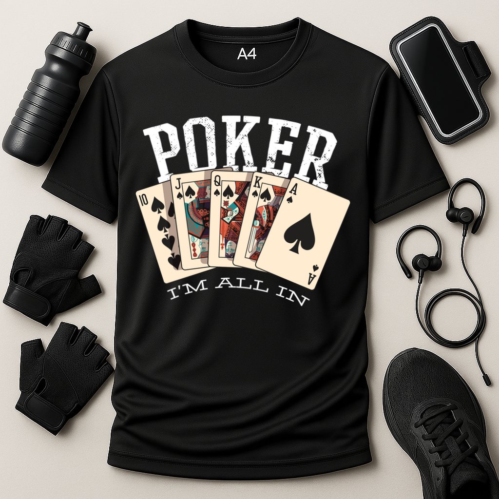 Poker Cooling Performance Crew T-Shirt