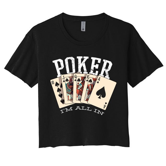 Poker Crop Top