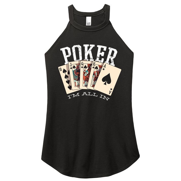 Poker Women's Perfect Tri Rocker Tank